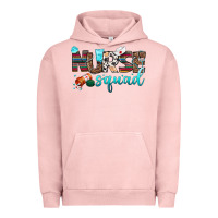 Pigment Salmon nurse squad Urban Hoodie - BundleAndBundleShop