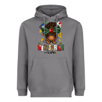 Storm registrar life afro messy bun Heavyweight Hoodie - texasbilliewilder