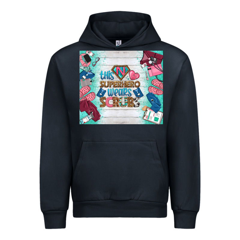 This Superhero Wears Scrubs Tumbler Urban Hoodie by BundleAndBundleShop | Teevron
