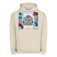 Pigment French Oak this superhero wears scrubs tumbler Urban Hoodie - BundleAndBundleShop