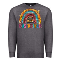 Charcoal Heather bus driver Premium Sweatshirt - texasbilliewilder
