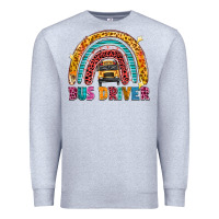 Heather Grey bus driver Premium Sweatshirt - texasbilliewilder