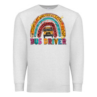 Oatmeal Heather bus driver Premium Sweatshirt - texasbilliewilder