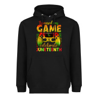 Black I paused my game celebrate Juneteenth Heavyweight Hoodie - texasbilliewilder