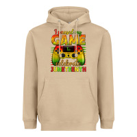 Mushroom I paused my game celebrate Juneteenth Heavyweight Hoodie - texasbilliewilder