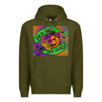 Army Green sorta sweet sorta spooky mousepad Premium Hoodie - BundleAndBundleShop