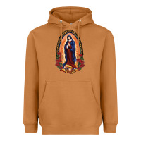 Meerkat Our Lady Of Guadalupe Heavyweight Hoodie - RanaPortraitStore