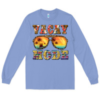 Colony Blue vacay mode Long Sleeve Tee - BarkalooDesign