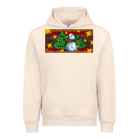 Sandshell christmas tree with snowman Urban Hoodie - AdoDesignShop