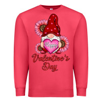Cardinal happy valentine's day gnomes with sunflower Premium Sweatshirt - RanaPortraitStore