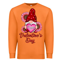 Carrot happy valentine's day gnomes with sunflower Premium Sweatshirt - RanaPortraitStore