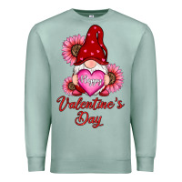 Seafoam happy valentine's day gnomes with sunflower Premium Sweatshirt - RanaPortraitStore