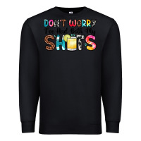 Black don t worry i ve had both my shots Premium Sweatshirt - Zillion Design Studio