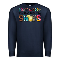 Navy don t worry i ve had both my shots Premium Sweatshirt - Zillion Design Studio
