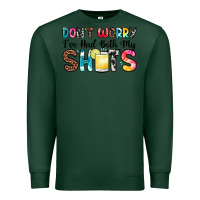 Sports Green don t worry i ve had both my shots Premium Sweatshirt - Zillion Design Studio
