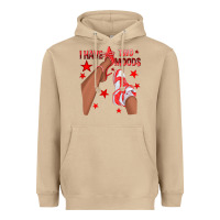 Mushroom Bright Red I Have Two Moods Afro Girl Sneakers Heavyweight Hoodie - texasbilliewilder