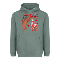 Sage Bright Red I Have Two Moods Afro Girl Sneakers Heavyweight Hoodie - texasbilliewilder