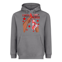 Storm Bright Red I Have Two Moods Afro Girl Sneakers Heavyweight Hoodie - texasbilliewilder