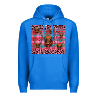True Royal highland cow valentines Premium Hoodie - JahusDesignShop
