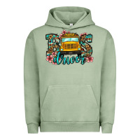 Pigment Oil Green school bus driver Urban Hoodie - Jasminsmagicworld