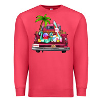 Cardinal summer truck farm truck Premium Sweatshirt - Zillion Design Studio