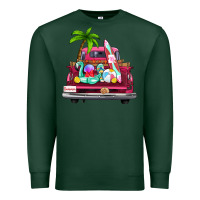 Sports Green summer truck farm truck Premium Sweatshirt - Zillion Design Studio