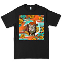 Black Hereford Bull Premium Tee - LillyAllenDesigns