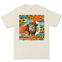 Bone Hereford Bull Premium Tee - LillyAllenDesigns