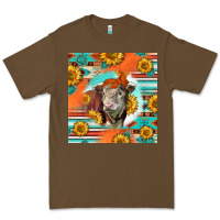 Cacao Hereford Bull Premium Tee - LillyAllenDesigns