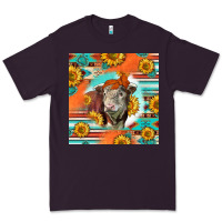 Plum Hereford Bull Premium Tee - LillyAllenDesigns