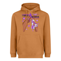 Meerkat Purple I Have Two Moods Afro Girl Sneakers Heavyweight Hoodie - texasbilliewilder