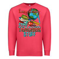 Cardinal busy doing cool teacher stuff Premium Sweatshirt - texasbilliewilder