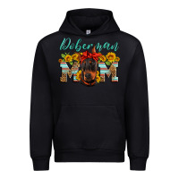Black doberman mom Urban Hoodie - Artiststas