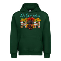 Forest Green doberman mom Urban Hoodie - Artiststas