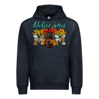 Navy doberman mom Urban Hoodie - Artiststas