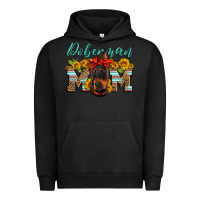 Pigment Black doberman mom Urban Hoodie - Artiststas