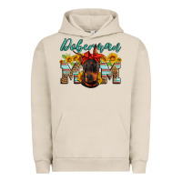 Pigment French Oak doberman mom Urban Hoodie - Artiststas