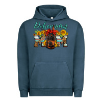 Pigment Midnight Navy doberman mom Urban Hoodie - Artiststas