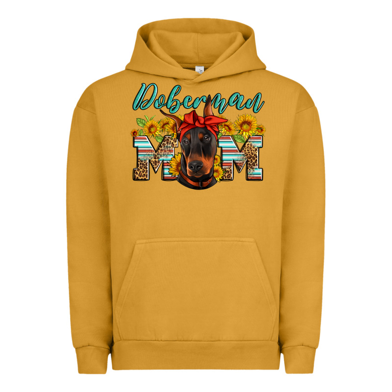 Doberman Mom Urban Hoodie by Artiststas | Teevron