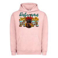 Pigment Salmon doberman mom Urban Hoodie - Artiststas