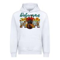White doberman mom Urban Hoodie - Artiststas