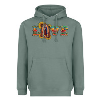 Sage Love Lady Of Guadalupe Heavyweight Hoodie - RanaPortraitStore
