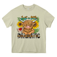 Mossy just a little dramatic Heavy Core Tee - CowhideDigitalArt