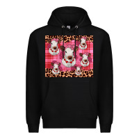 Black calf valentines tumbler Premium Hoodie - JahusDesignShop