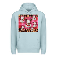 Blue Mist calf valentines tumbler Premium Hoodie - JahusDesignShop
