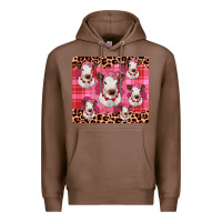 Calf Valentines Tumbler Premium Hoodie | Teevron