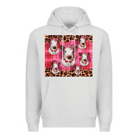 Dove Grey calf valentines tumbler Premium Hoodie - JahusDesignShop