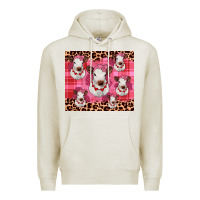 Oatmeal Heather calf valentines tumbler Premium Hoodie - JahusDesignShop