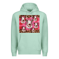 Seafoam calf valentines tumbler Premium Hoodie - JahusDesignShop