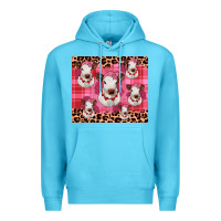 Ocean Blue calf valentines tumbler Premium Hoodie - JahusDesignShop